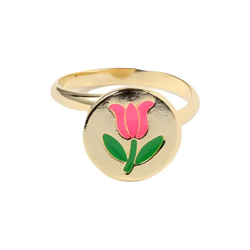 BEAMS Латунь Эпоксидная смола Кольца Женские Многоцветные