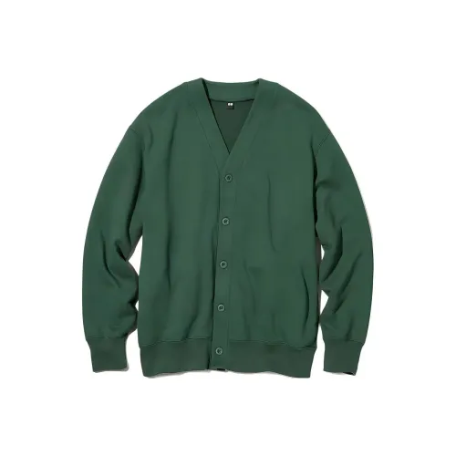 UNIQLO Трикотаж Мужской Темно-Зеленый