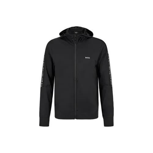 Hugo Boss FW22 Куртки и Пальто Мужской Черный