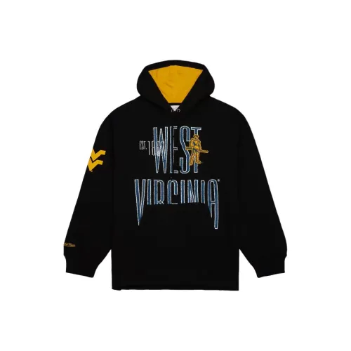 MITCHELL NESS West Virginia Mountaineers Команда Толстовка Мужской Черный