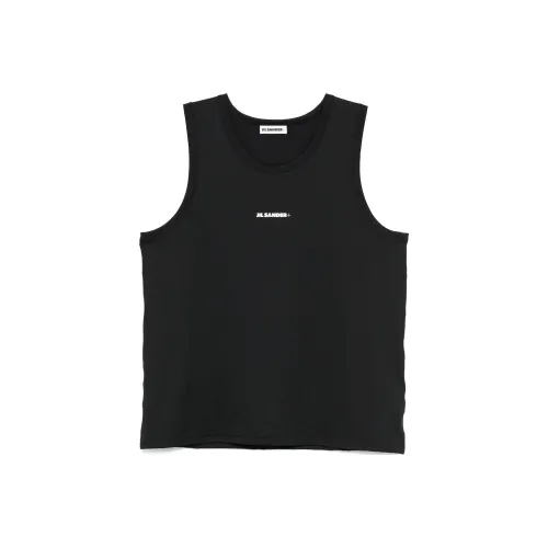 JIL SANDER SS25 Топ без рукавов Мужской Черный