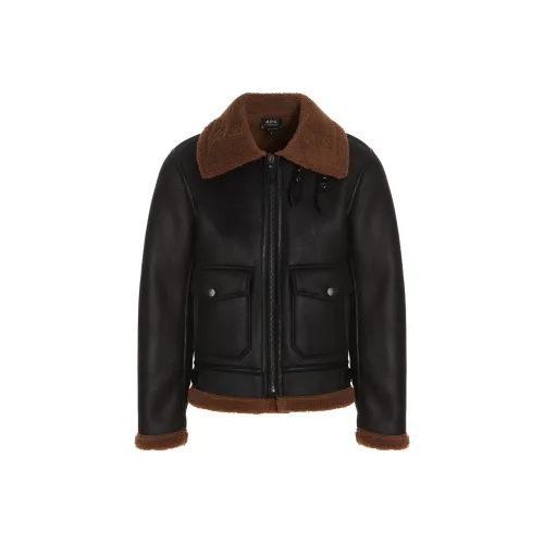 A.P.C. Joint Paragraph Черная мужская куртка