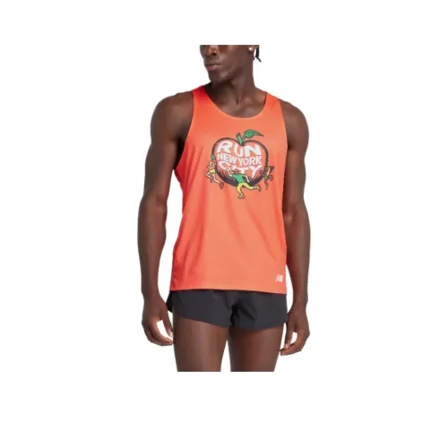 New Balance NYRR Майка Мужская Новая Пламя