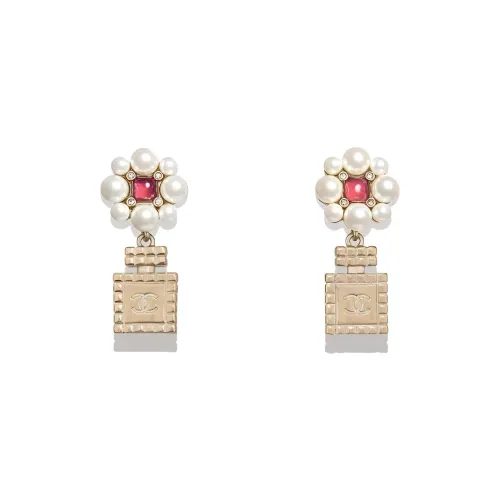 Серьги CHANEL Золотые Женские