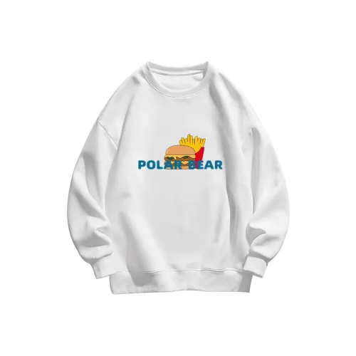 Белый медведь Унисекс Свитшоты