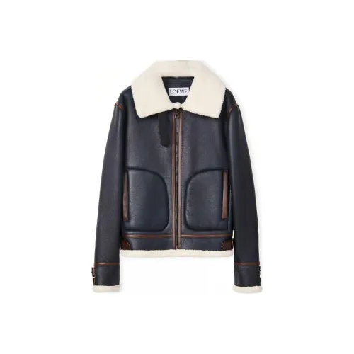 LOEWE FW22 Куртки и Пальто Мужской Черный