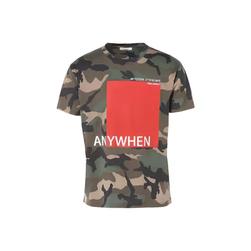 Valentino SS23 T Рубашка Мужская Темно-Зеленая