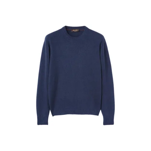Loro Piana Синий Мужской Трикотаж
