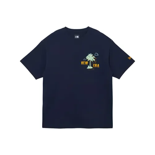 New Era SS22 T-Shirt Унисекс Темно-синий
