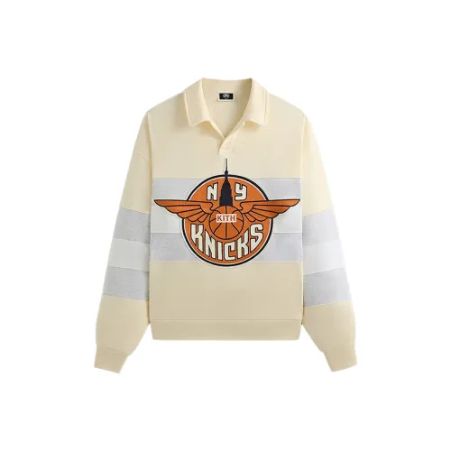 KITH x New York Knicks FW24 Толстовка Мужской Песочный