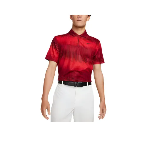 Nike Dri Fit Поло Мужское Университетский Красный