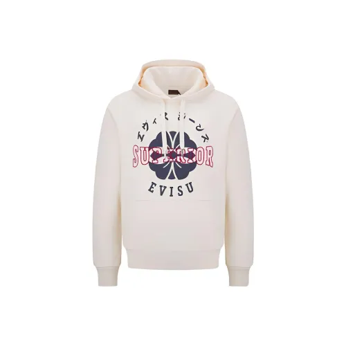 EVISU Экрю Мужские Толстовки