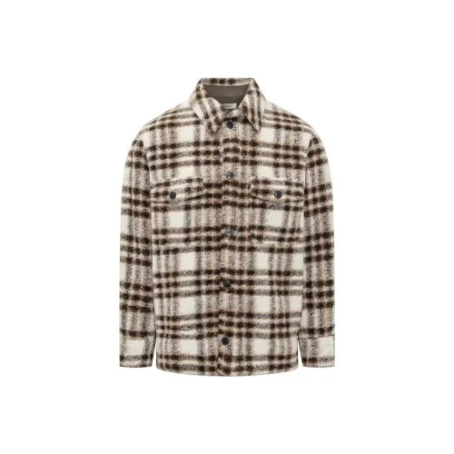 ISABEL MARANT Коричневый Мужские Куртки
