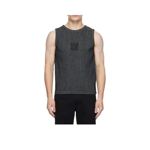 Hugo Boss Мужские майки серого цвета