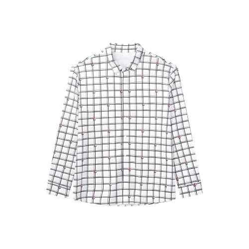 FILA MIHARA YASUHIRO Collaboration Collection Коллекция Рубашка Мужская Белая Клетка