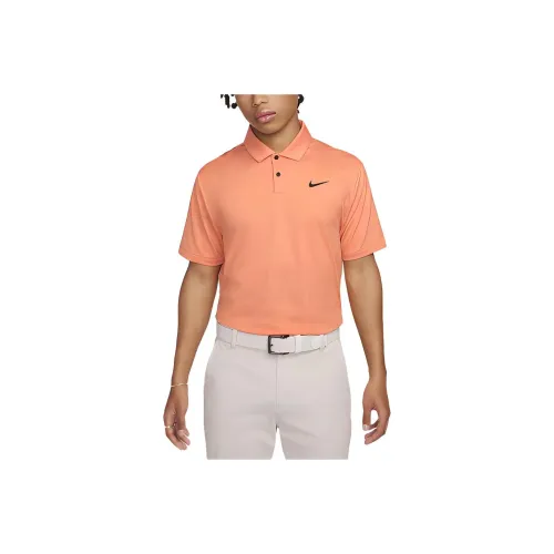 nike Dri Fit Tour Polo Мужской Оранжевый