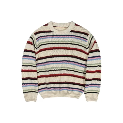 COUNTRY MOMENT Трикотаж Унисекс Многоцветные Полосы