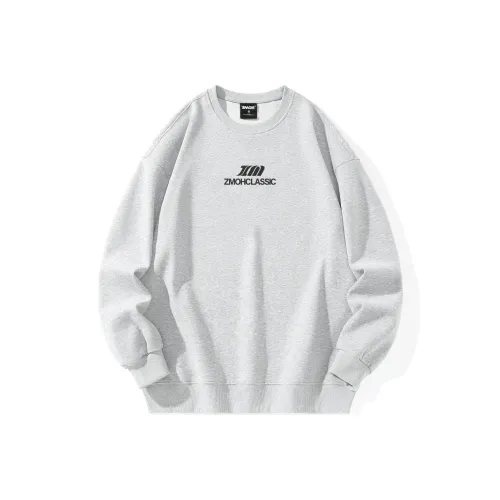 ZMOH Круглый вырез Свитшот Унисекс Парный