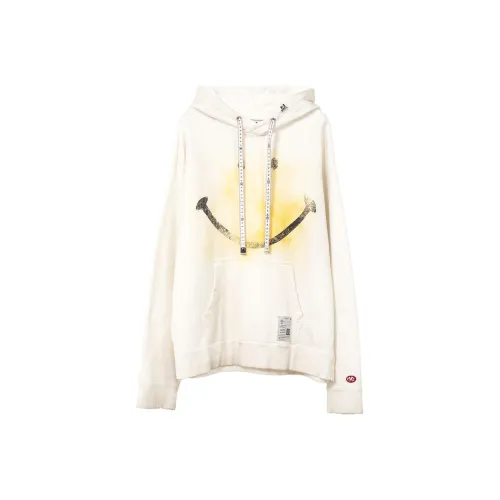 Maison Mihara Yasuhiro Белый Мужской Свитшот