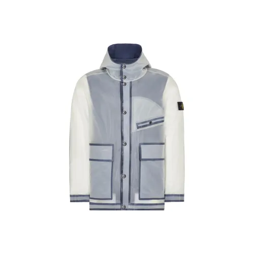 Stone Island Stone Island 40Th Anniversary Collection Авиационный синий Мужские Куртки