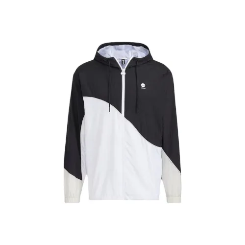 Adidas Черный/Белый Мужские Куртки