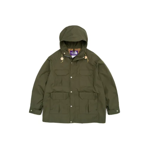 THE NORTH FACE PURPLE LABEL Оливково-зеленая унисекс куртка