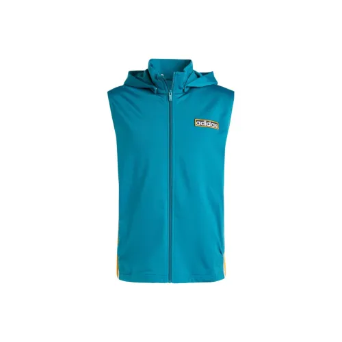 Adidas Майка Мужская Классическая Синяя Зеленая