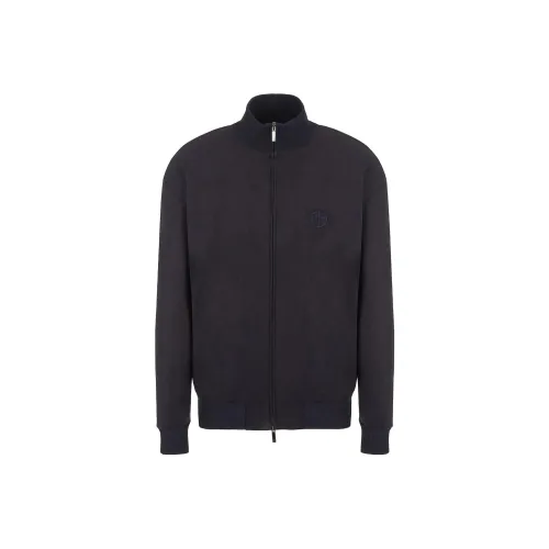 GIORGIO ARMANI Морской Синий Мужские Куртки