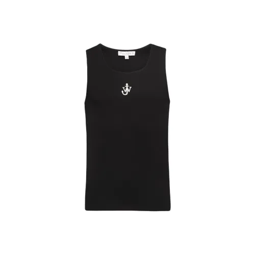 JW Anderson Мужские черные майки