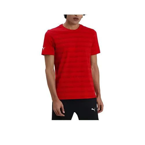 PUMA AOP Red Men's T-Shirts