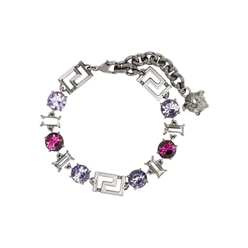 VERSACE Brass Bracelets Серебряный Женские