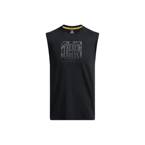 Under Armour Топ без рукавов Мужской Черный