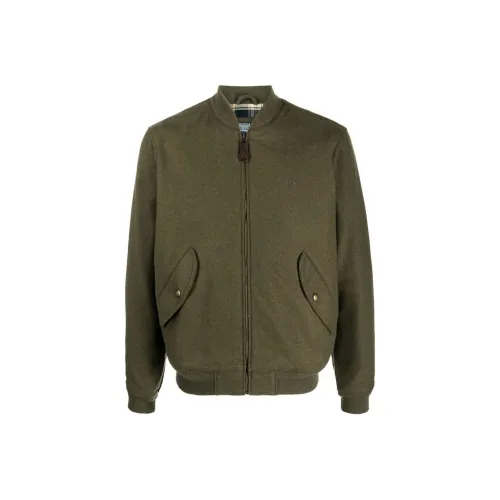 Polo Ralph Lauren Мужские куртки темно-зеленого цвета