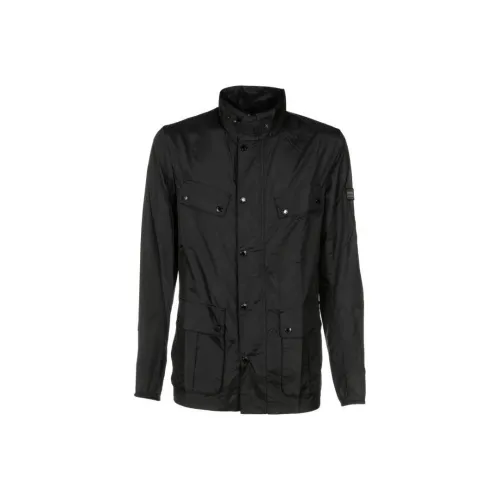 BARBOUR Мужские черные куртки