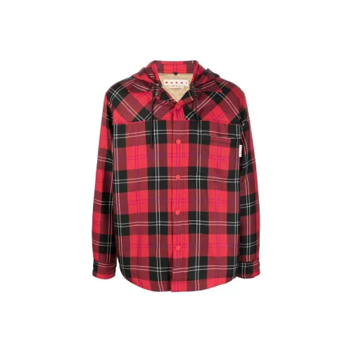 MARNI Red Men's Jackets MARNI Красный Мужские Куртки