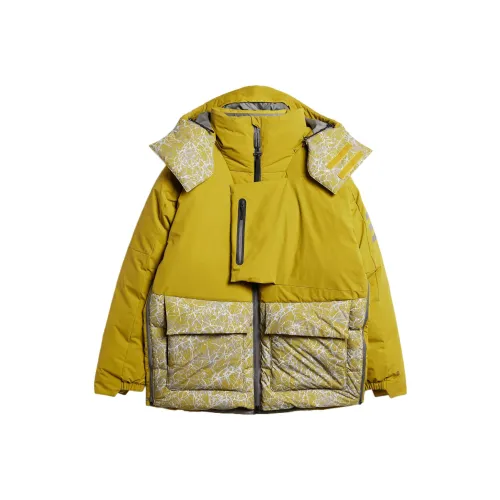 Adidas x And wander Коллаборация Куртка Мужская Желтая