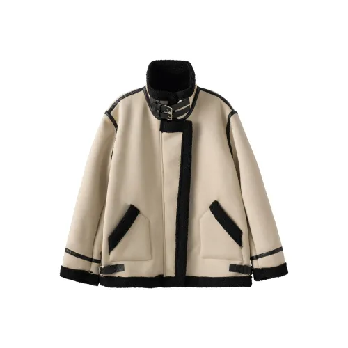 FEICHAI Экрю Унисекс Куртки