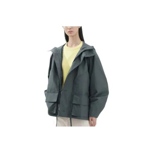 Uniqlo U Collection Темно-серый Унисекс Куртки