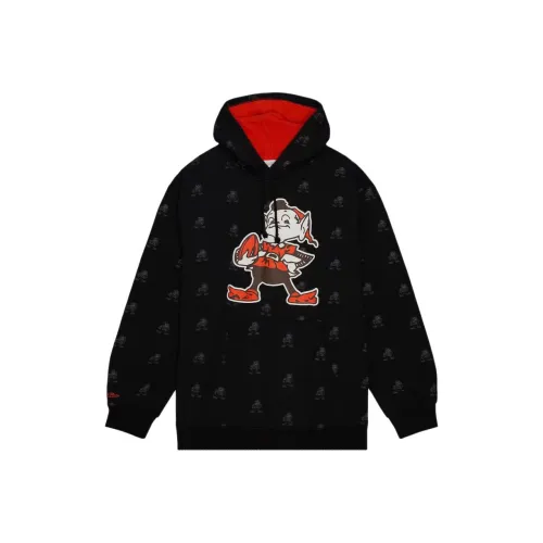 MITCHELL NESS Cleveland Browns ALL OVER PRINT Толстовка Мужской Черный