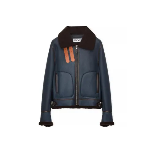 LOEWE Совместное издание SS23 Синий Мужской Куртки
