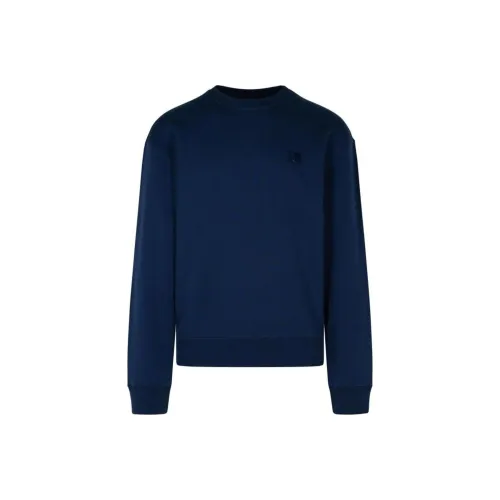 Maison Kitsune FW24 Свитшот Мужской Синий