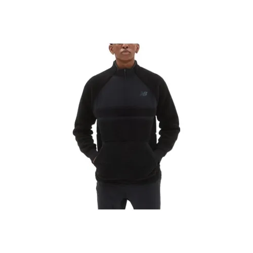 New Balance совместный бренд SPEED SHERPA Черные мужские куртки