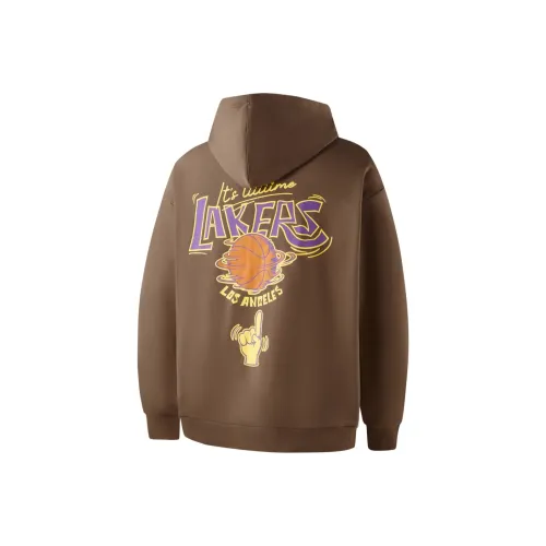NBA Los Angeles Lakers Толстовка Унисекс Кофе