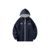 Темно-синий и белый