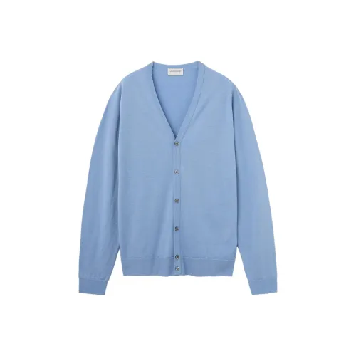 JOHN SMEDLEY Зимний фиолетовый мужской трикотаж