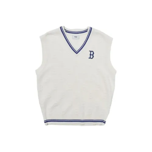 MLB Boston Red Sox Майка Унисекс Темно-Кремовый