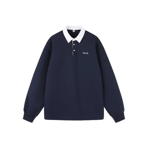 MATCHA STORY College Series Свитшот Унисекс Темно-синий