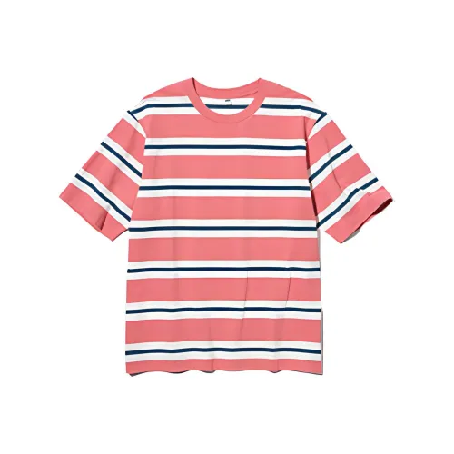 UNIQLO T-Shirt Мужской Персиково-Розовый