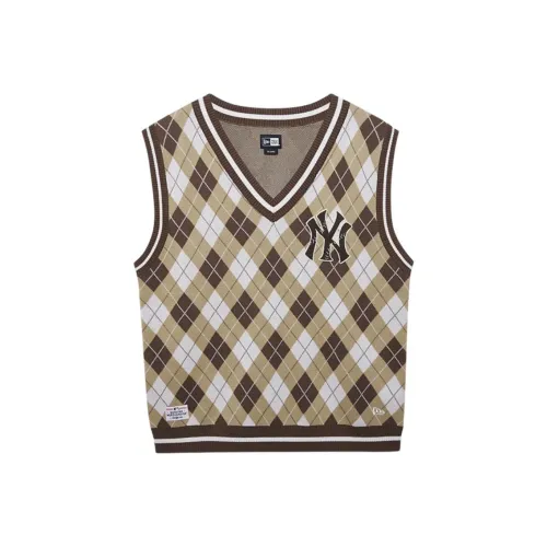 New Era FW24 Майка Унисекс Коричневый