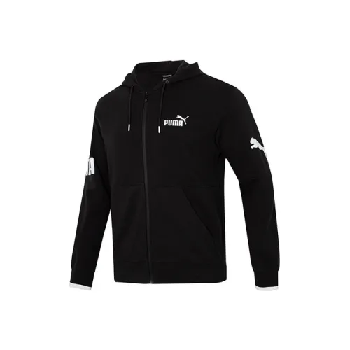 PUMA Мужские черные куртки
